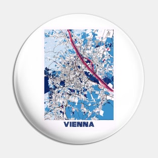 Vienna - Austria MilkTea City Map Pin