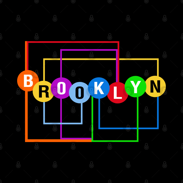 Brooklyn Subway by PopCultureShirts