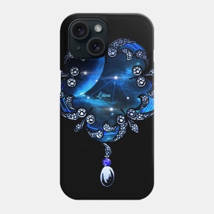 Zodiac constellation libra Phone Case