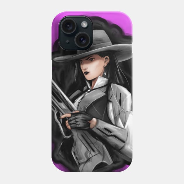 Shooter Girl Phone Case by Sanworld