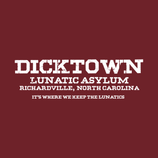 Dicktown White T-Shirt