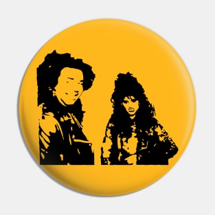 Laszlo and Nadja in the 80's Pin