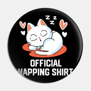 official napping shirt Pin