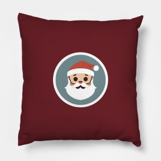 santas fake mustache Pillow