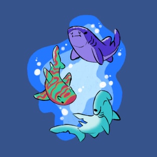 Doodle Sharks T-Shirt