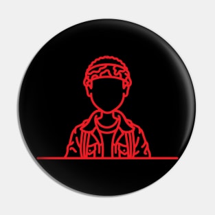 Stranger Things: Lucas Sinclair Pin