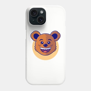Cute Happy Bear Mascot Phone Case