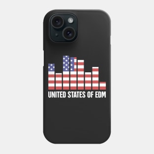 Patriotic USA Flag – United States of EDM Phone Case