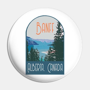 Banff Alberta, CA Decal Pin