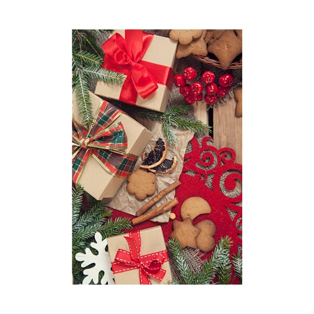 Festive Christmas Art by NewburyBoutique