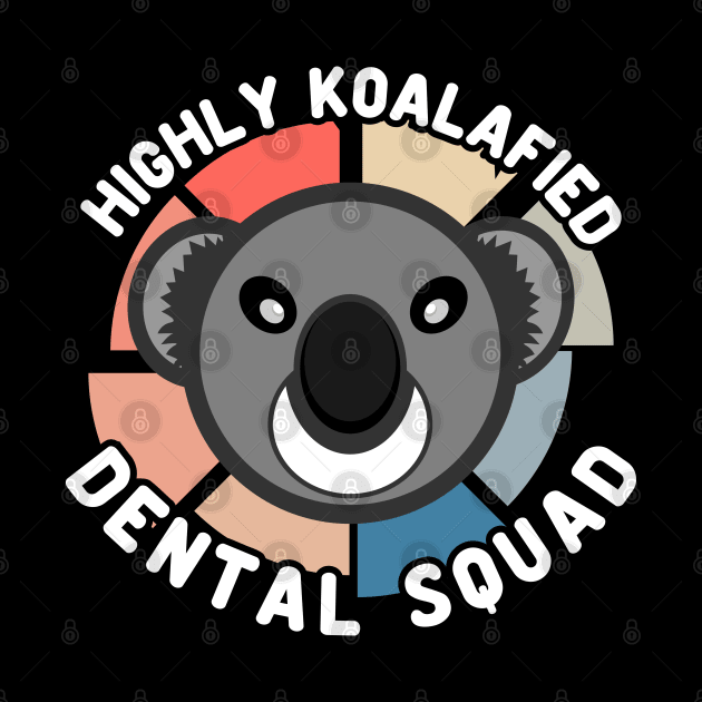 Highly Koalafied Dental Squad Koala Bear Cartoon by JaussZ