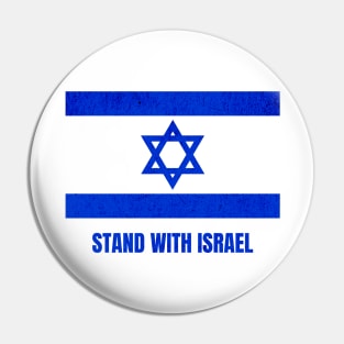 STAND WITH ISRAEL Israel Support Pin