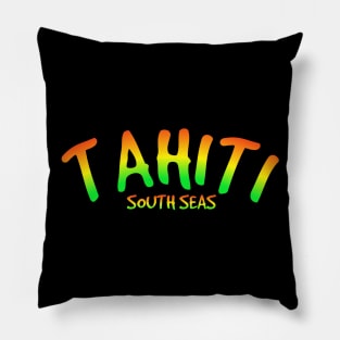 Tahiti tropical Paradise Pillow