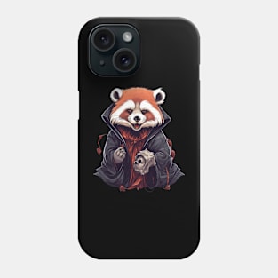 Fang Panda - The Coolest Vampire in Town Phone Case