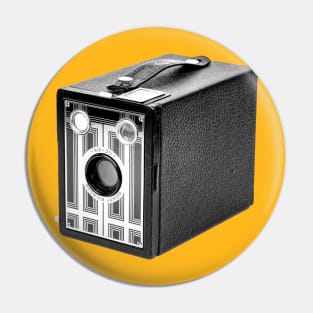 Vintage 1930s Box Camera Junior Pin