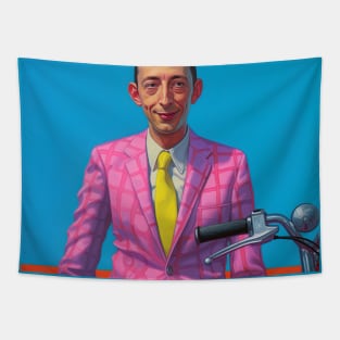 pee wee herman colorful art, Paul Reubens Tapestry