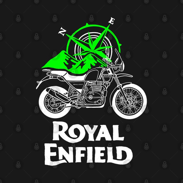 Royald Enfield Himalayan Vintage Off Road Motorbikes by Tropical Blood