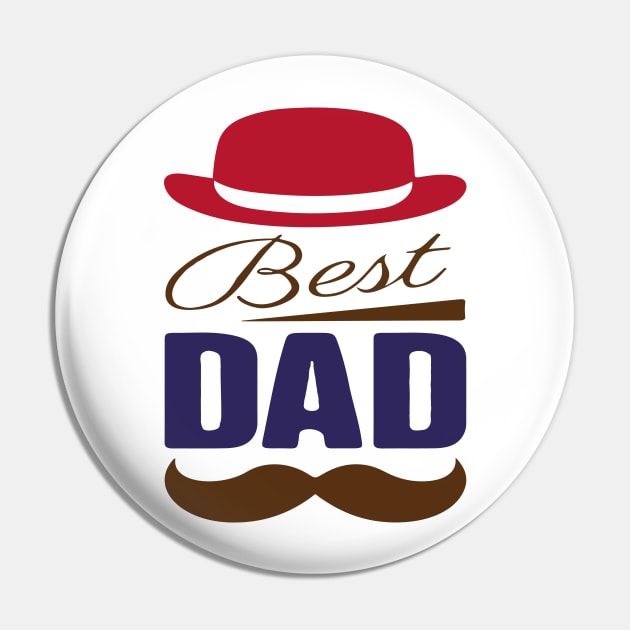 Best Dad Ever Pin by jobieh shop