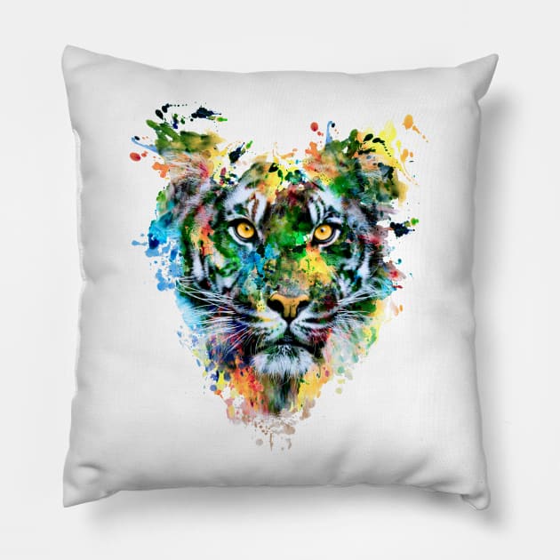 Tiger Pillow by rizapeker