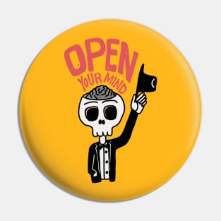 Open Your Mind Pin