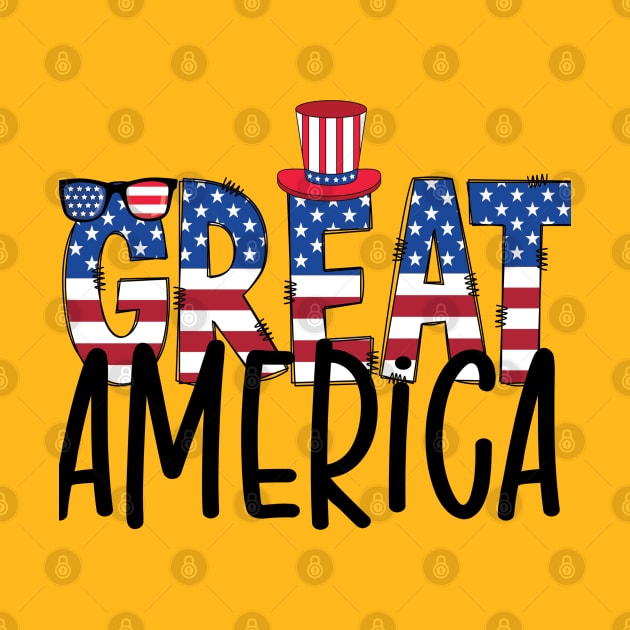 Great America 4th of July cliparts illustration by RubyCollection