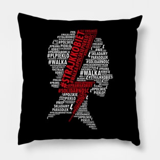 Strajk Kobiet - Women's strike - Polish hell - To jest Wojna Pillow