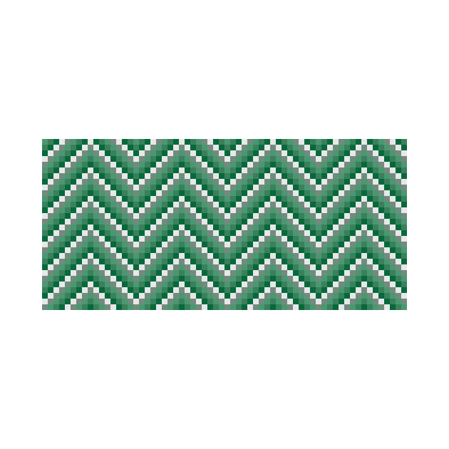 Haus Pixel Chevrons - Sly by imlying