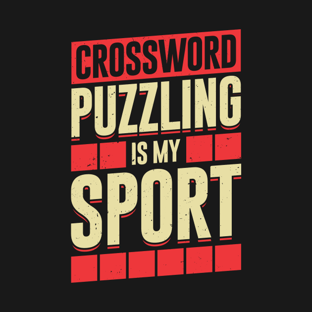 Crossword Puzzling Is My Sport by Dolde08