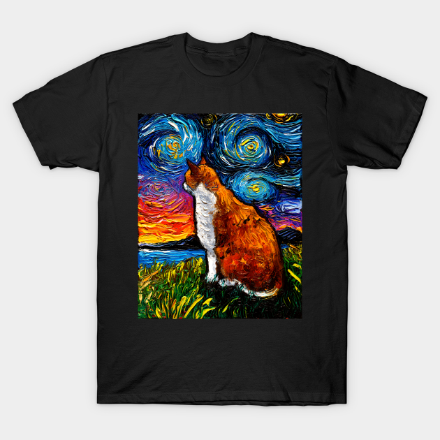 orange tabby cat shirt
