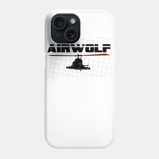 Airwolf Phone Case by ilrokery