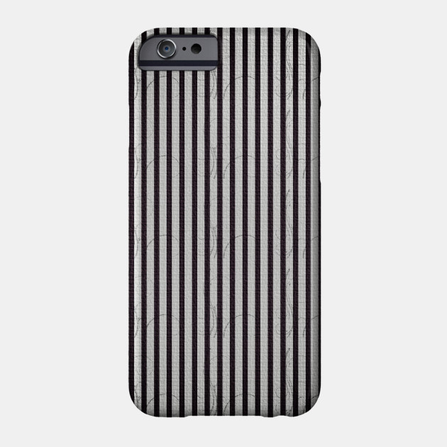 Vintage Stripes Black And White Vintage Stripes Phone Case
