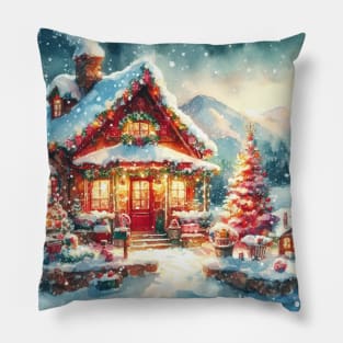 Old Fashioned Christmas Pillow