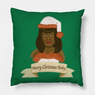 Merry Christmas Baby- No background Pillow