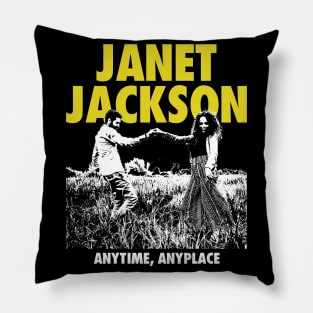 Janet Jackson anytime anyplace Pillow