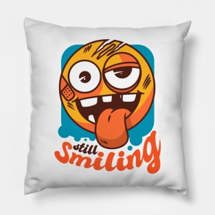 Still Smiling Pillow