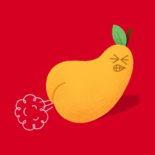 Pear fart by Mauro Gatti Art