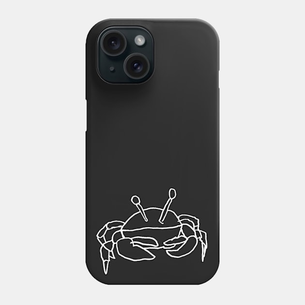 Another Cool Crab Phone Case by Wolf Shop