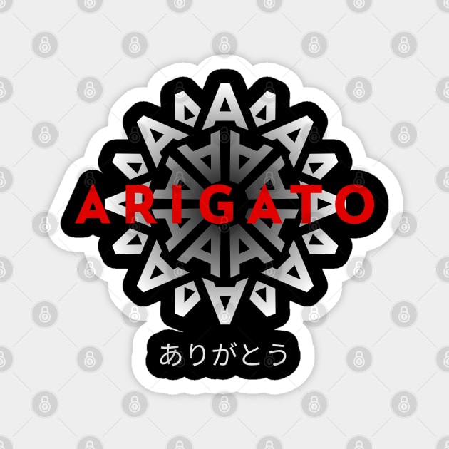 ARIGATO Magnet by REG