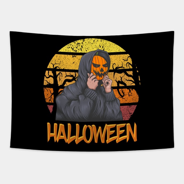 HALLOWEEN Tapestry by snkroffprint