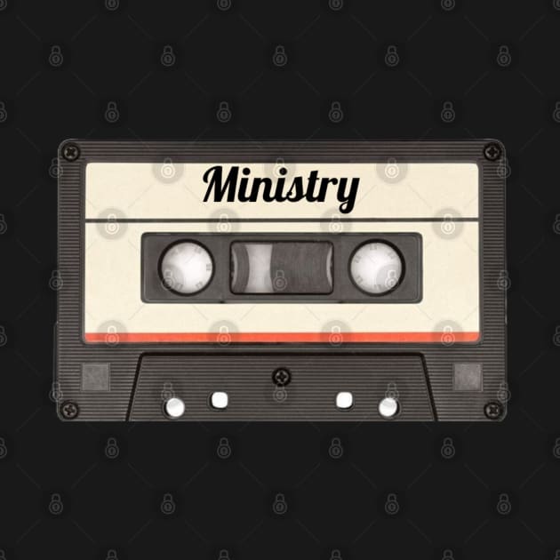 Ministry / Cassette Tape Style by GengluStore