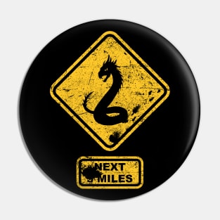 Road sign Pin