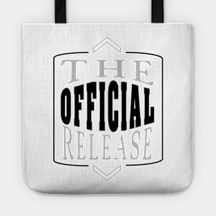 The Official Release Black Tote