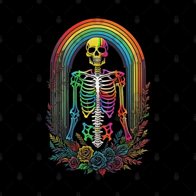 LGBTQ+ Skeleton by DeathAnarchy