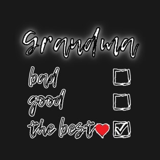 Grandma love the best T-Shirt