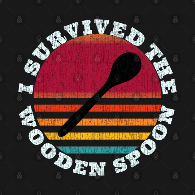 I survived the wooden spoon for wooden spoon survivor by F&L Design Co.