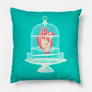 CAGED HEART Pillow