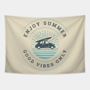 Summer Vibes Good Vibes Only Tapestry