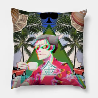 Kaiki Vaporwave Pillow