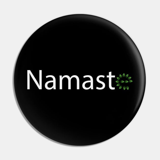 Namaste creative natural design Pin by D1FF3R3NT