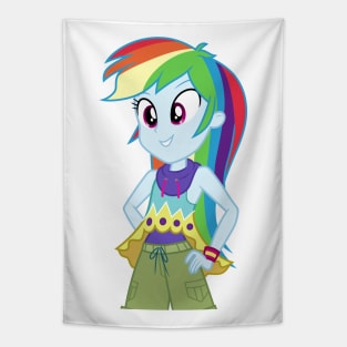Boho-chic Rainbow Dash Tapestry